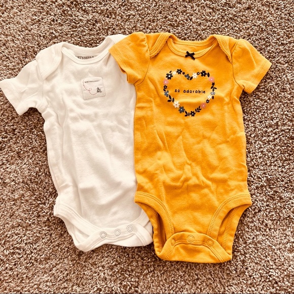 Burt's Bees Baby Other - Burt’s Bees & Carter’s | Onesie Set